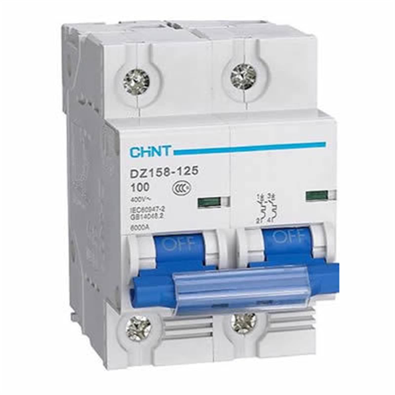Disjoncteur DZ158-100 1P D63A évite les coupures de courant