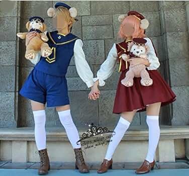 さぁや　制服リメイク　オーダーコスチューム　Sサイズダッフィー 衣装 Amazon.co.jp: ダッフィーシェリーメイコスチュームハンドメイドS