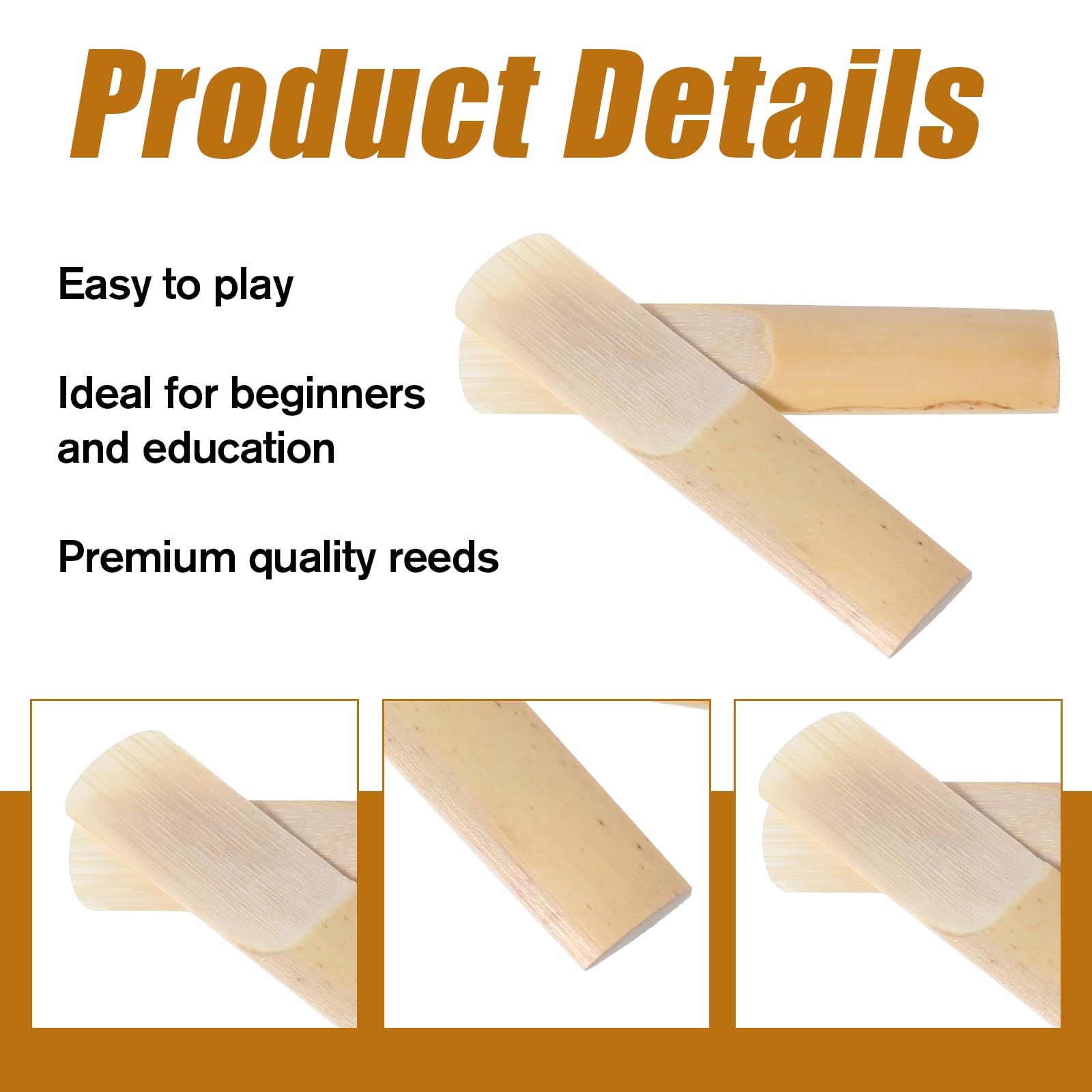 HJZHII 10PCS Alto Saxophone Reeds - Image 3