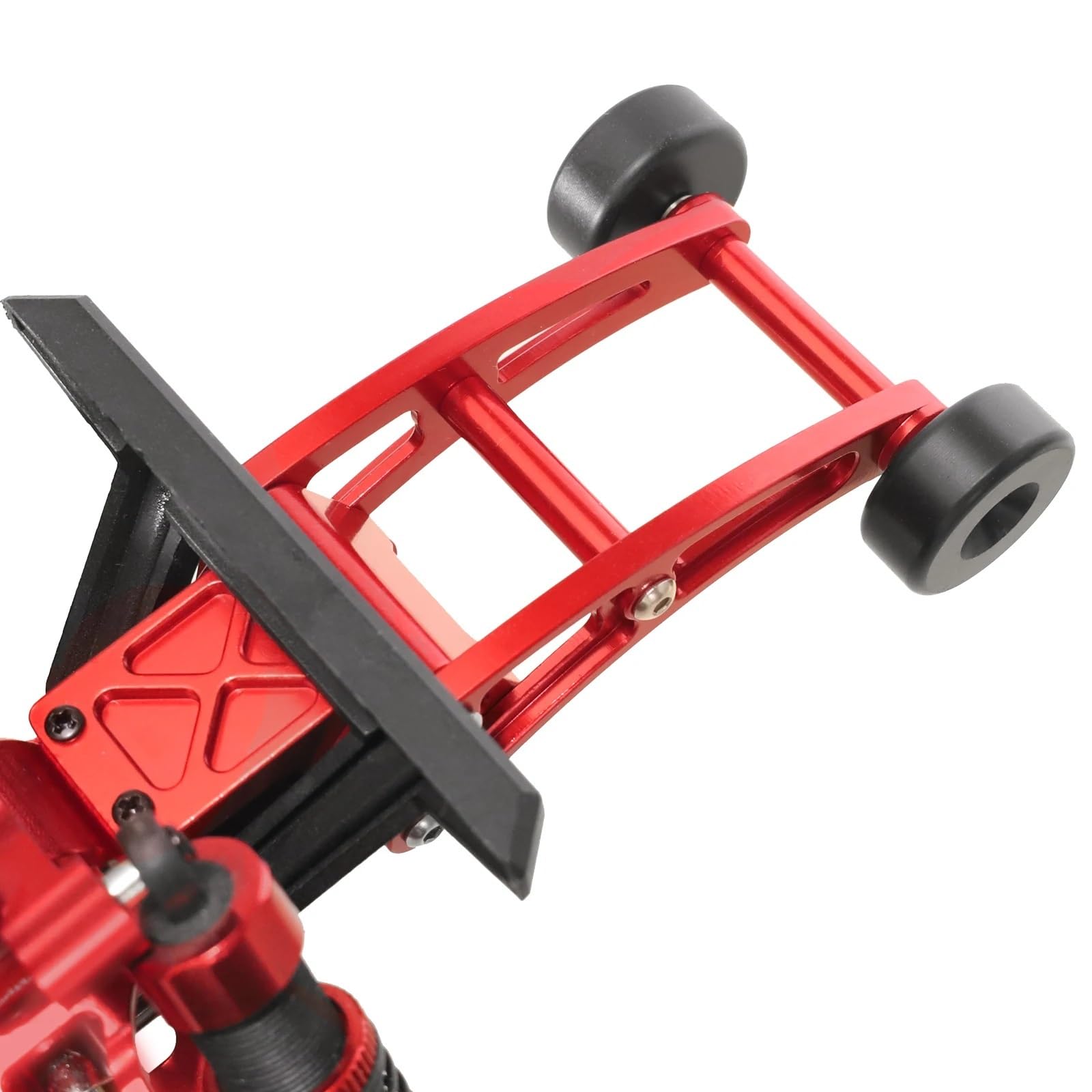 JOYSOG Roue arrière réglable pour MJX Hyper Go 1/14 14210 14209 H14BM RC - Pièce de Mise à Niveau (Rouge