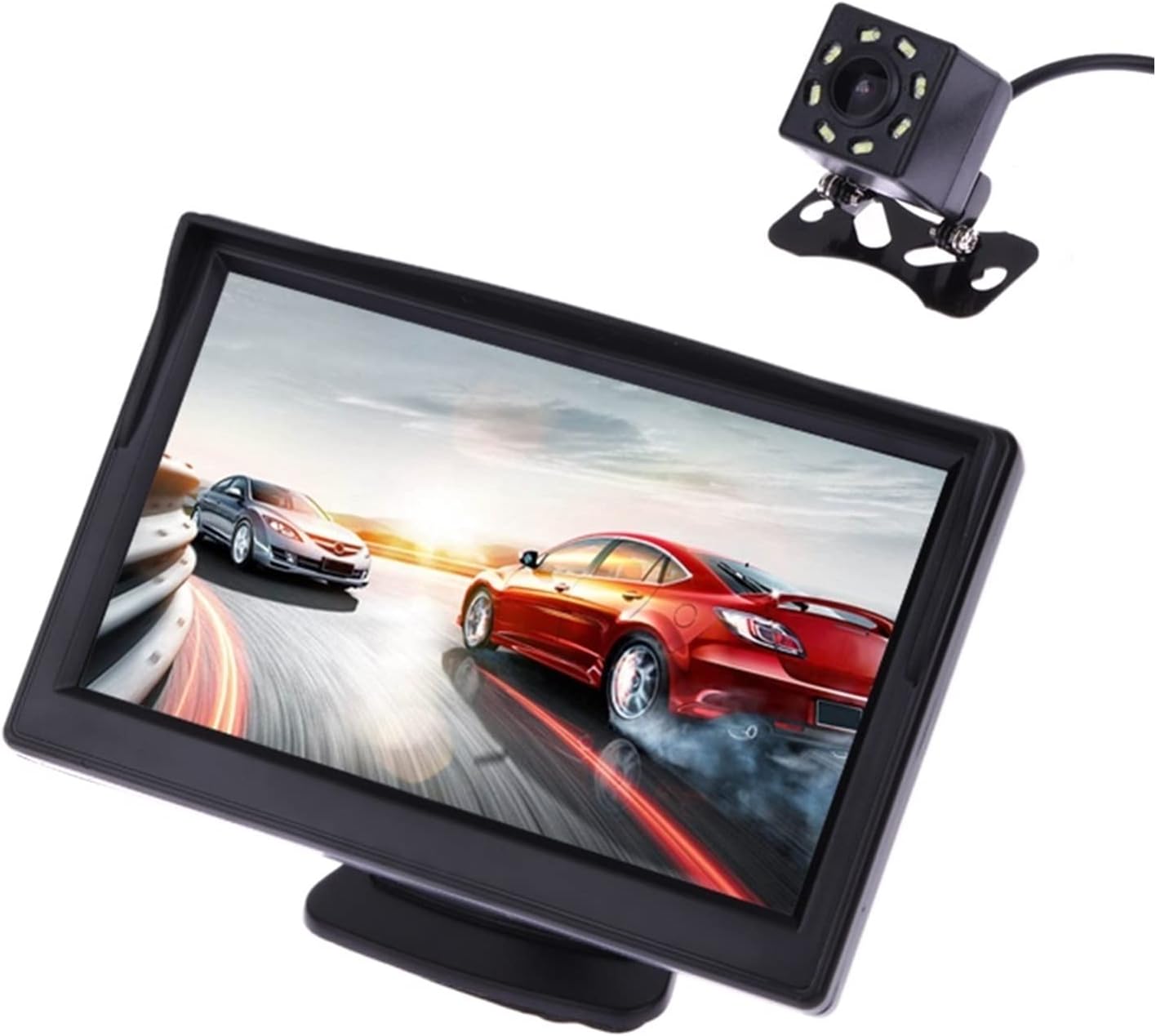 Meikel カーリアビューカメラ4 3インチtft Lcdモニター防水ナイトビジョンバックバックアップカメラ逆駐車システムキット Color Name B Inch 超美品再入荷品質至上 4 3 Model