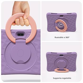 タブレット 子供用 Android13 パープル 10インチ 紫 タブレット 子供用 Android13 パープル 10インチ 紫の通販 by