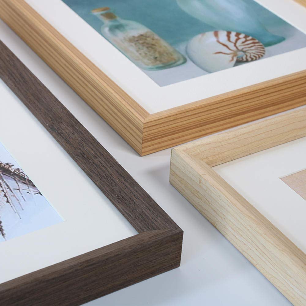 Fotorahmen Modern Wohnkultur Massivholz Holzfarbe Wand 25,5 × 30,5 cm