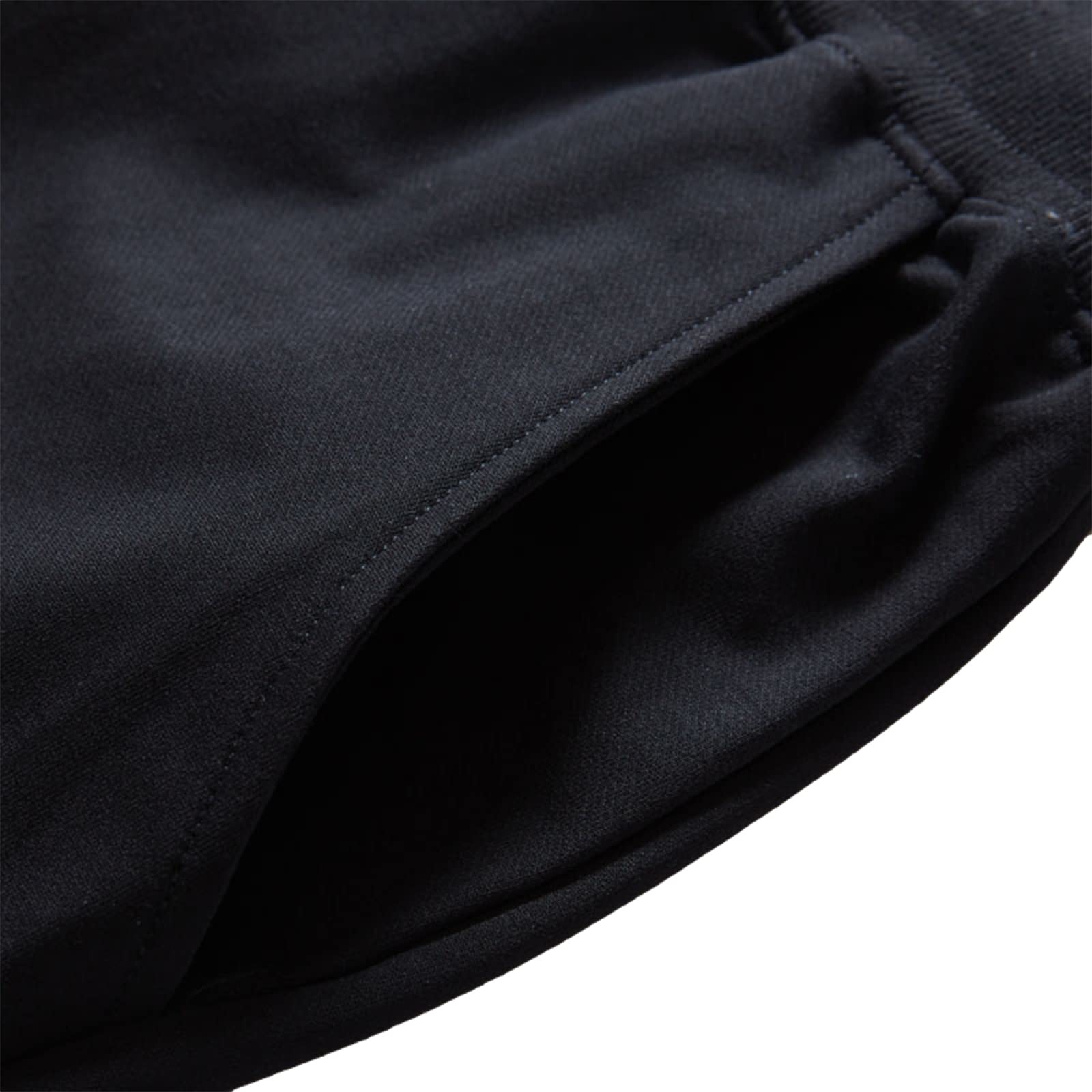 Uomo Taglie Forti Loose Fit Pantaloni Sportivi Affusolati in Cotone Pantaloni Casual Semplici (L-8XL)