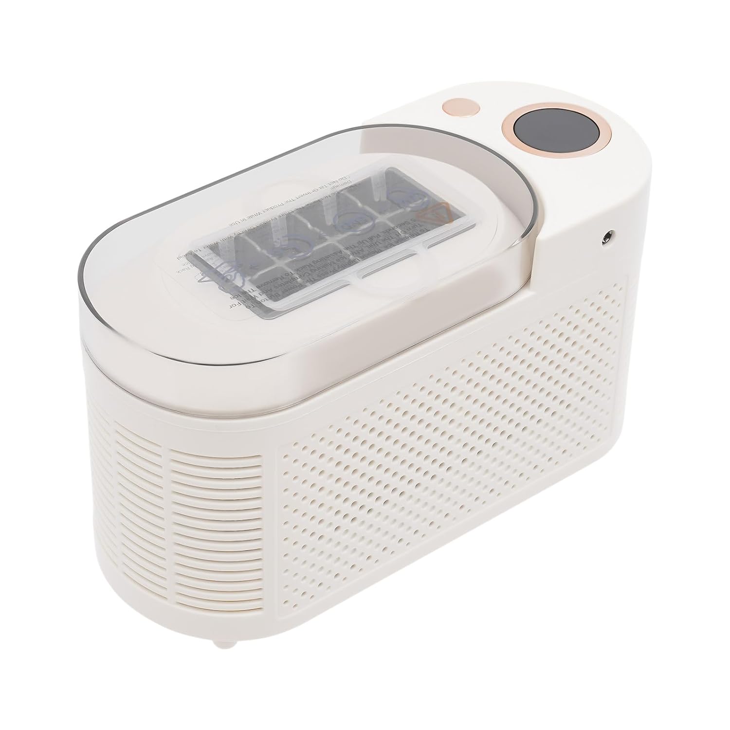 Portable Ice Maker Machine, Mini Countertop Ice Maker - 8 Cubes in 10 Mins for Cocktails, Smoothies - Food-Grade Safe, 12V Compact Ice Machine for Home, Car, Travel, Camping, 8.5X3.66X5.04 in