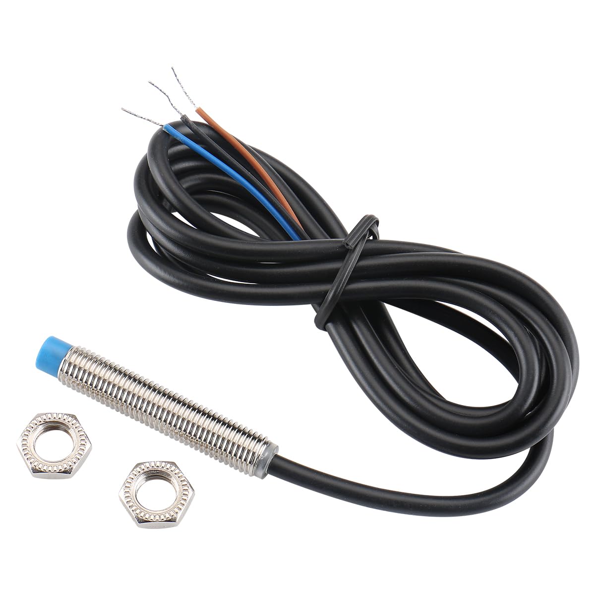 Baomain Inductive Proximity Sensor Switch LJ8A3-2-Z/AY 2mm DC10-30V 3-Wire PNP NC