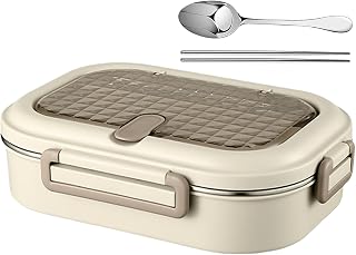 Insulated Lunch Container Reusable | Hot Food Container for Snack Salad Charcuterie Work Meal School Travel Picnic Beach Hiking Kindergarten Hospital Outdoor