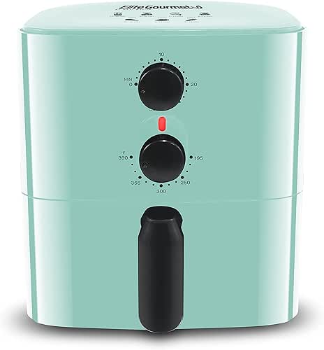 Elite Gourmet EAF-3218BL Personal 1.1Qt Compact Space Saving Electric Hot