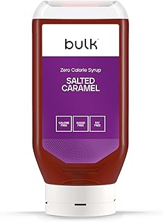 Bulk Zero Calorie Syrup, Sugar Free, Sugar Free, Salted Caramel Taste 400 ml
