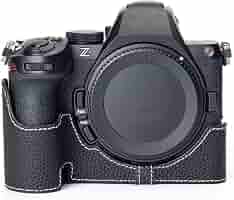 Amazon.co.jp: DBZZ Nikon Z5 II用 本革カメラハーフケース（三脚対応