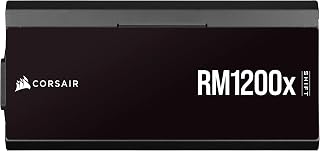 Fonte Corsair RM1200x, 1200W, 80 Plus Gold, Modular, Preto - CP-9020254-BR