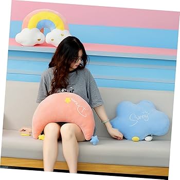 ELLY RAINBOW クッション Amazon.co.jp: Homoyoyo 虹 スロー 枕 クッション ボルスター 枕