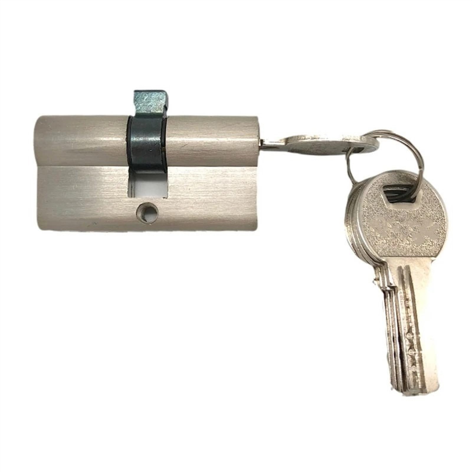 Euro Cylinder Lock Double Open Door Window Security 60 70 80 90mm Anti-Theft Entrance Brass Key 70mm(C 80mm)