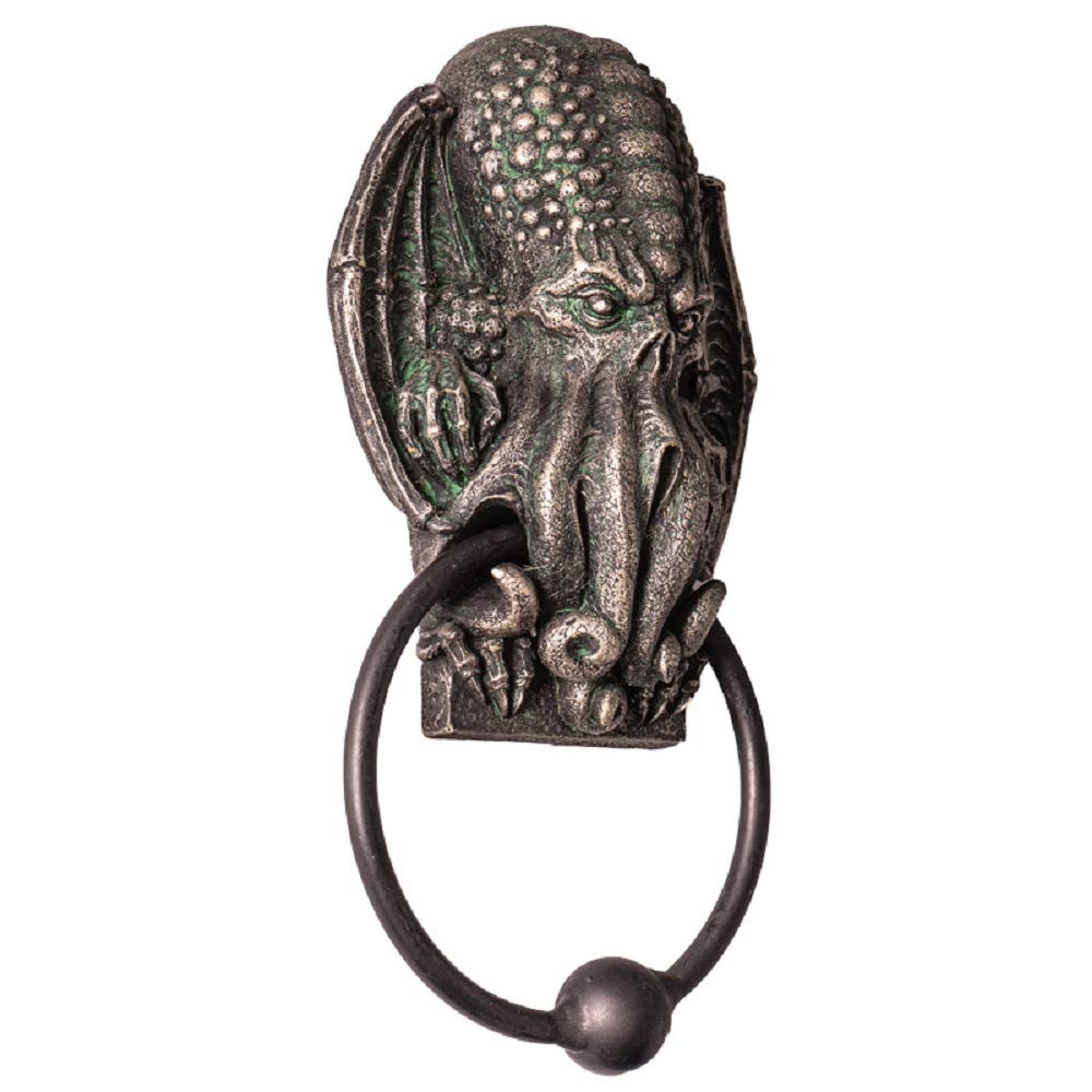 Pacific Giftware The Cthulhu Nautical Ocean Octopus Resin Figurine Decorative Door Knocker Plaque