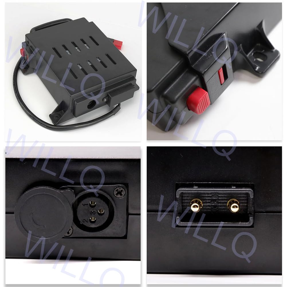 Batería de Litio extraíble de 24 V, 10 Ah y 12 Ah para sillas de Ruedas eléctricas. Compatible con Accesorios para sillas de Ruedas motorizadas de 0 a 288 WH.