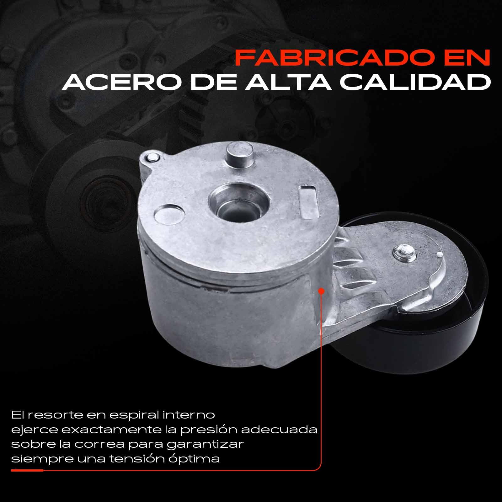 Frankberg Polea guía de rodillos Compatible con Wrangler III JK 2.8 CRD Nitro 2.8 CRD 4WD Nitro 2.8 CRD Wrangler III JK 2.8 CRD RWD Replace# 6802711AB