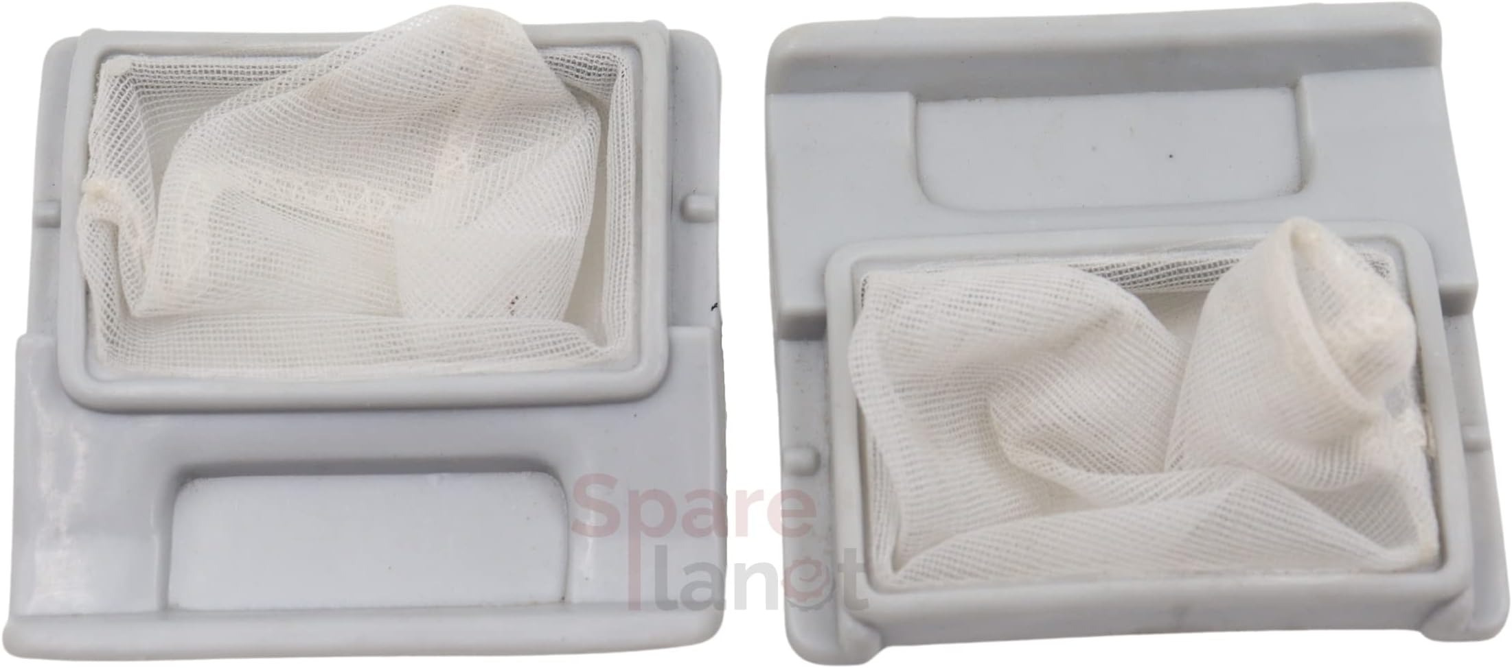 Spareplanet Lint Filter/Lint Collector/Lint Net Compatible with LG Washing Machine (Set of 2) Grey Match and Buy 7 cm x 6.5 cm