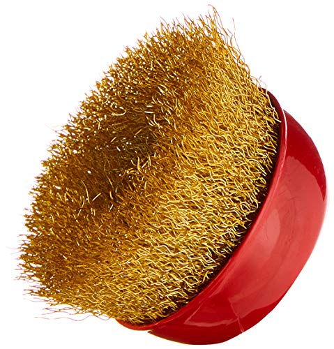 Mtx Escova De Aço Carbono Tipo Copo, 75 Mm, Rosca M14