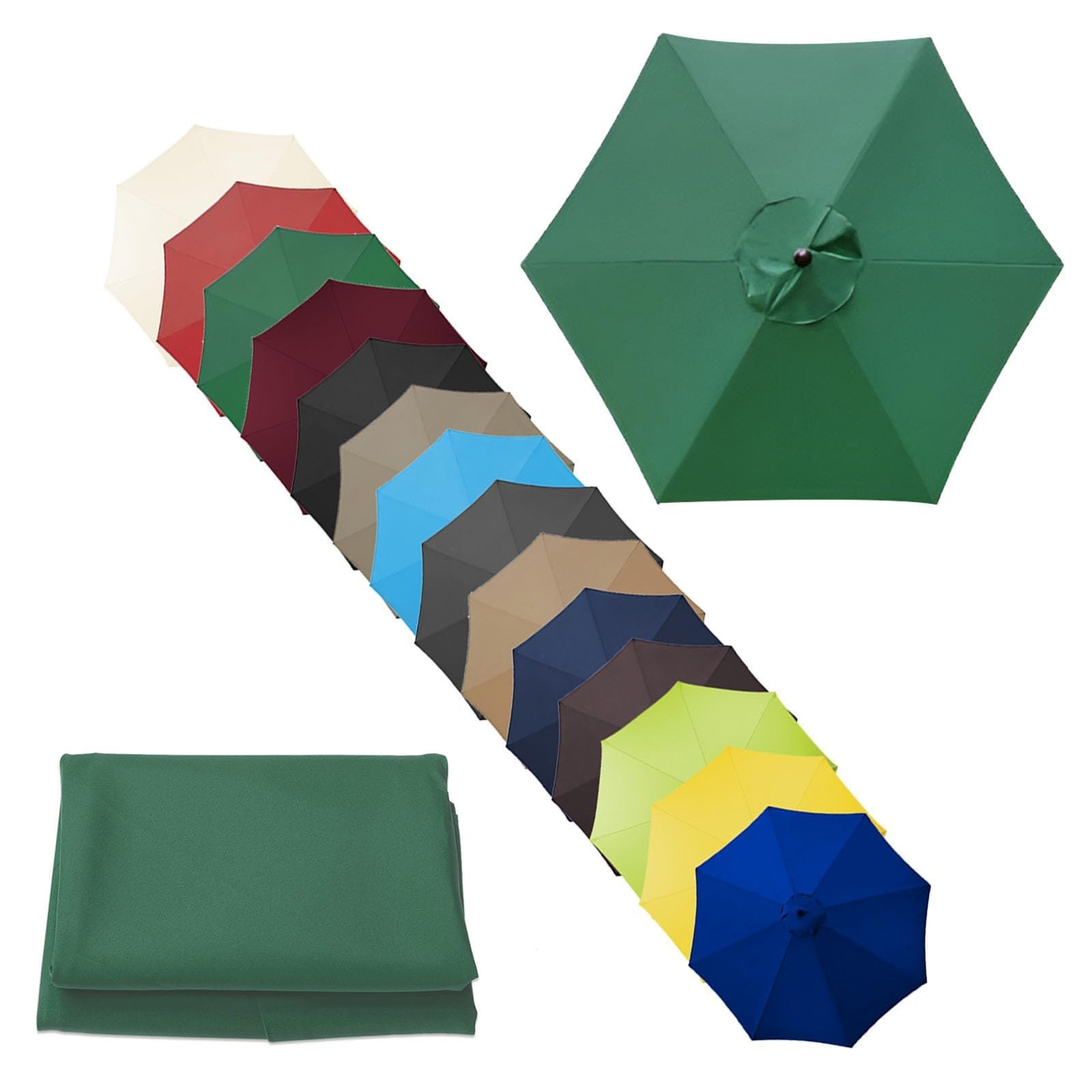 Replacement Canopy Patio Umbrella - Umbrella Canopy Cloth Replacement Top Canopy for Umbrella