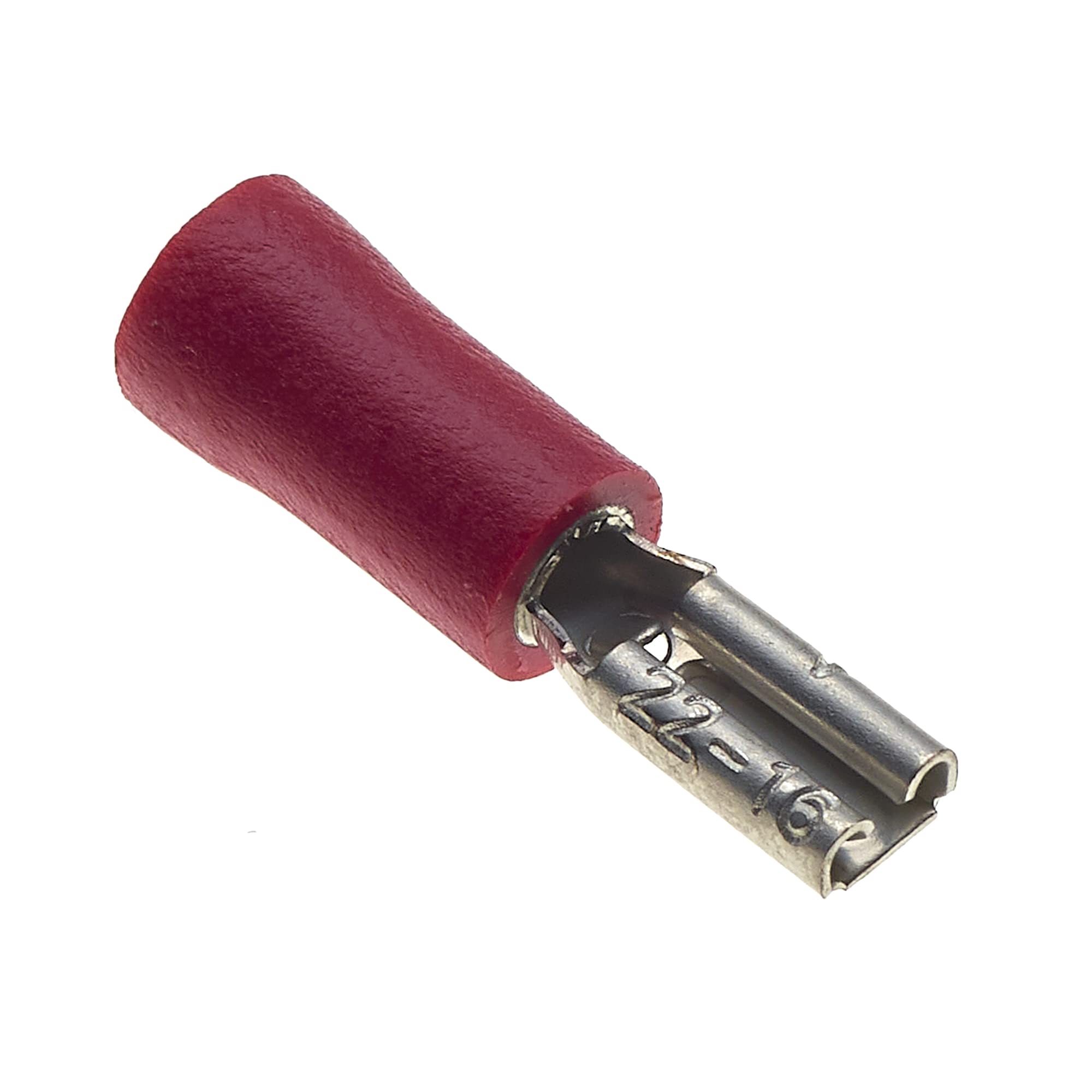 50Pcs contatti a proiettile isolati terminali elettrici a crimpare per connettori a filo terminatore Butt Splice accessori per cavi elettrici  13