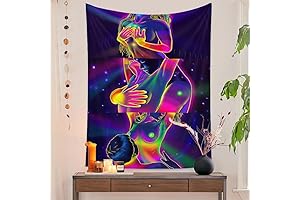 Sexy Tapestry: Jhdstore Lovers Tapestry for Bedroom Aesthetic Vibrant & Enigmatic Wall Tapestry