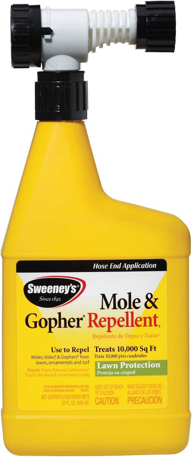 Sweeney's Mole & Gopher Repellent [Set of 6] Home Pest