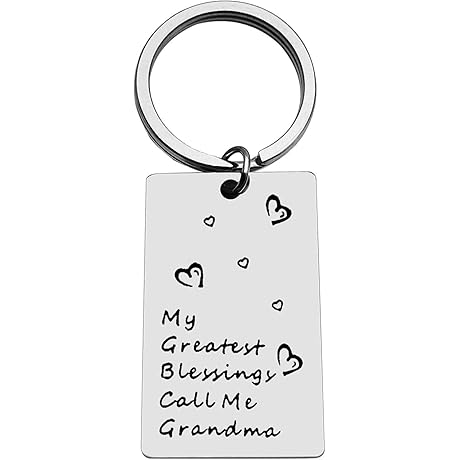 Grandma Keychain: A Cherished Tribute to My Greatest Blessings