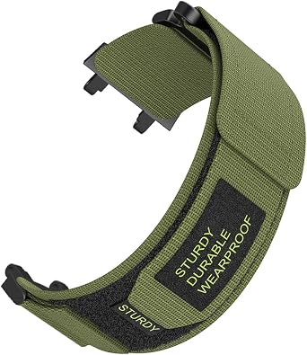 Replacement Watch Strap Bands,Compatible for Amazfit T-Rex 2 nylon Watch Band Replacement Strap.