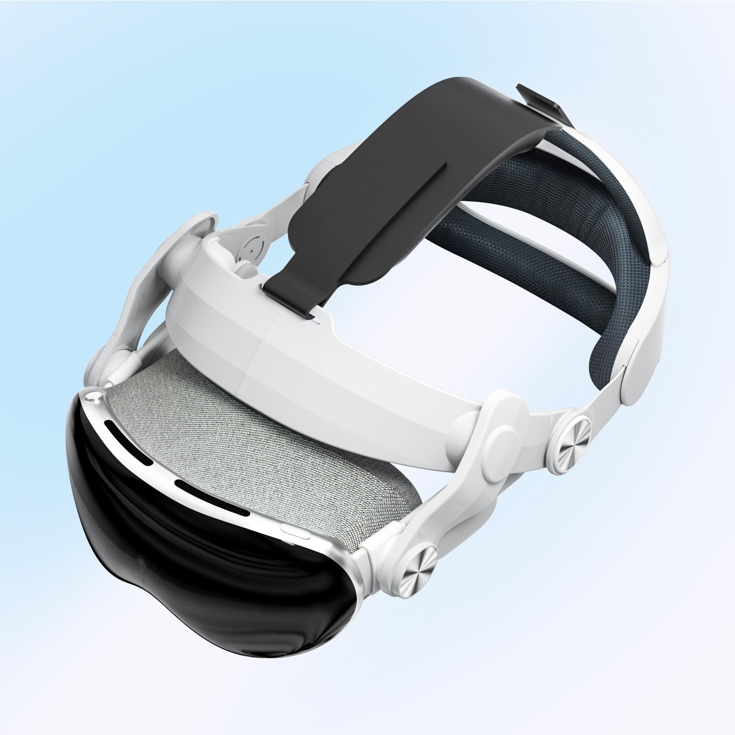 Head Strap for Apple Vision Pro, Comfort Elite Strap with PU Leather Cushion and Memory Foam, Pressure-Free Fit, Quick Installation