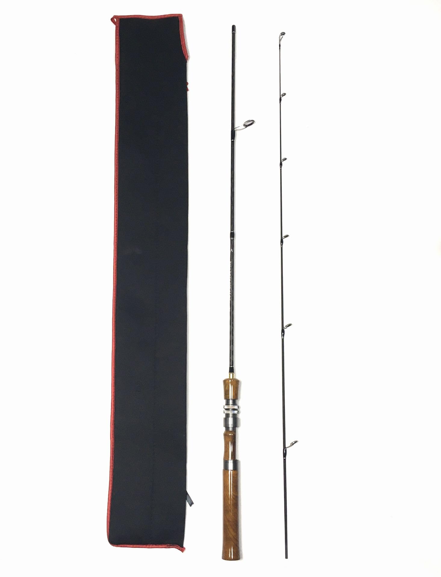 Amazon | 樟(クスノ木)グリップ 5.6フィート スピニングロッド 2ピース