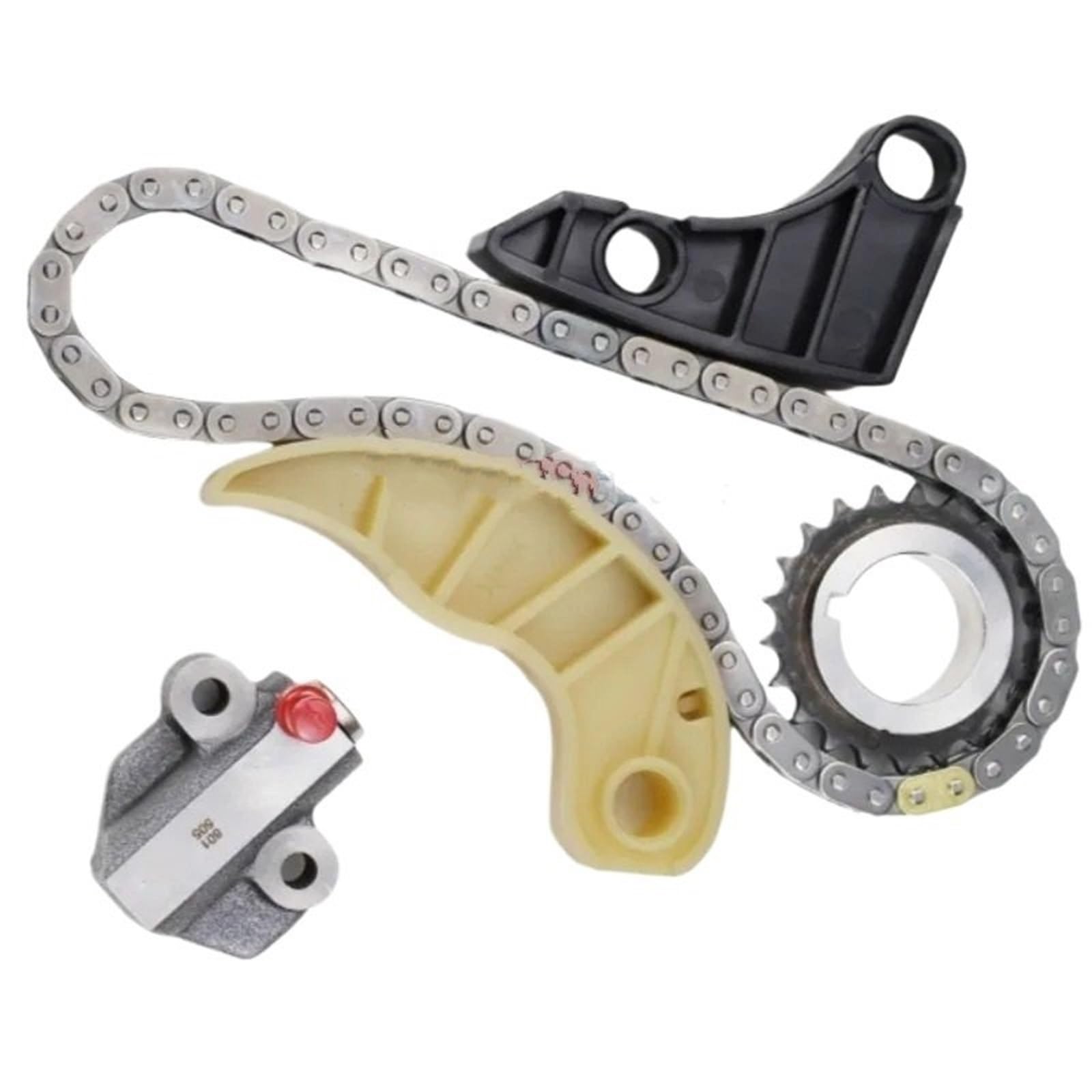 zestaw paska zębatego G4KH G4KC zestaw łańcucha rozrządu z zębatkami VVT dla Hyundai Kia Sonata Optima 2010-2014 2.4L 24321-2G111 24350-2G750 24370-2G750 pasek zębaty