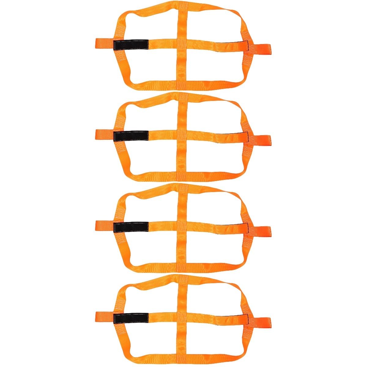 SOLUSTRE 4stücke Tie down Strap Für Motorräder Verstellbarer Wasserdichter Polyester-gurt Zur Ladungssicherung Für Scooter Und Fahrräder Hohe Sichtbarkeit