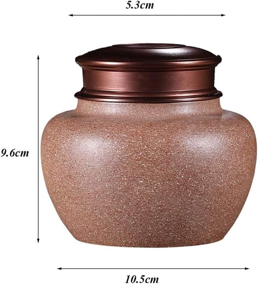 Ashes Cremation Garden Pet Memorial Funeral Ceramic Metal Screw Cover Sealed Cremated