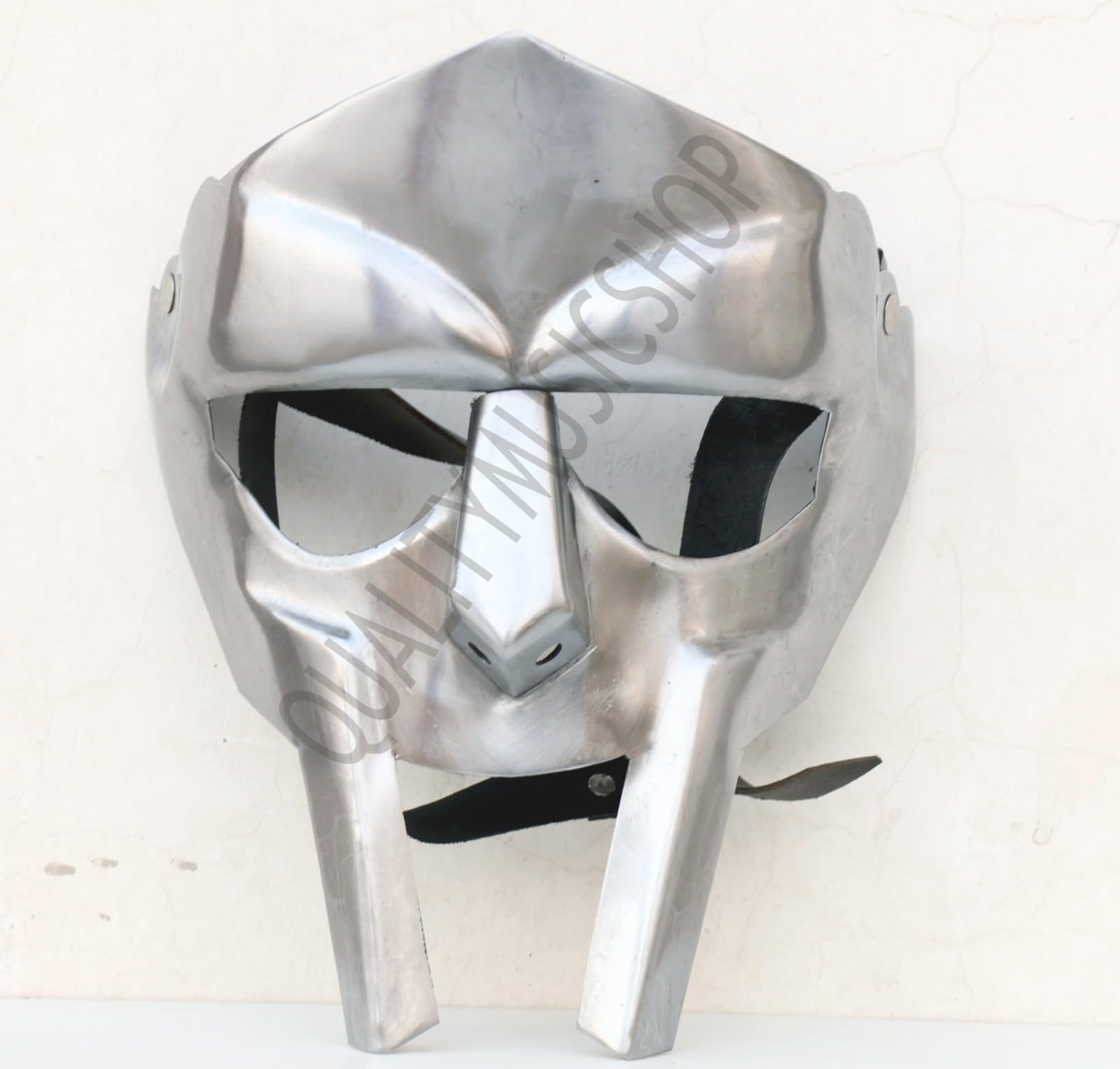 Mf Doom Mask Roman Gladiator Helmet Face Mask MF Doom Medieval Viking MASK Roman Gladiator Helmet Face Mask MF Doom Viking MASK Silver