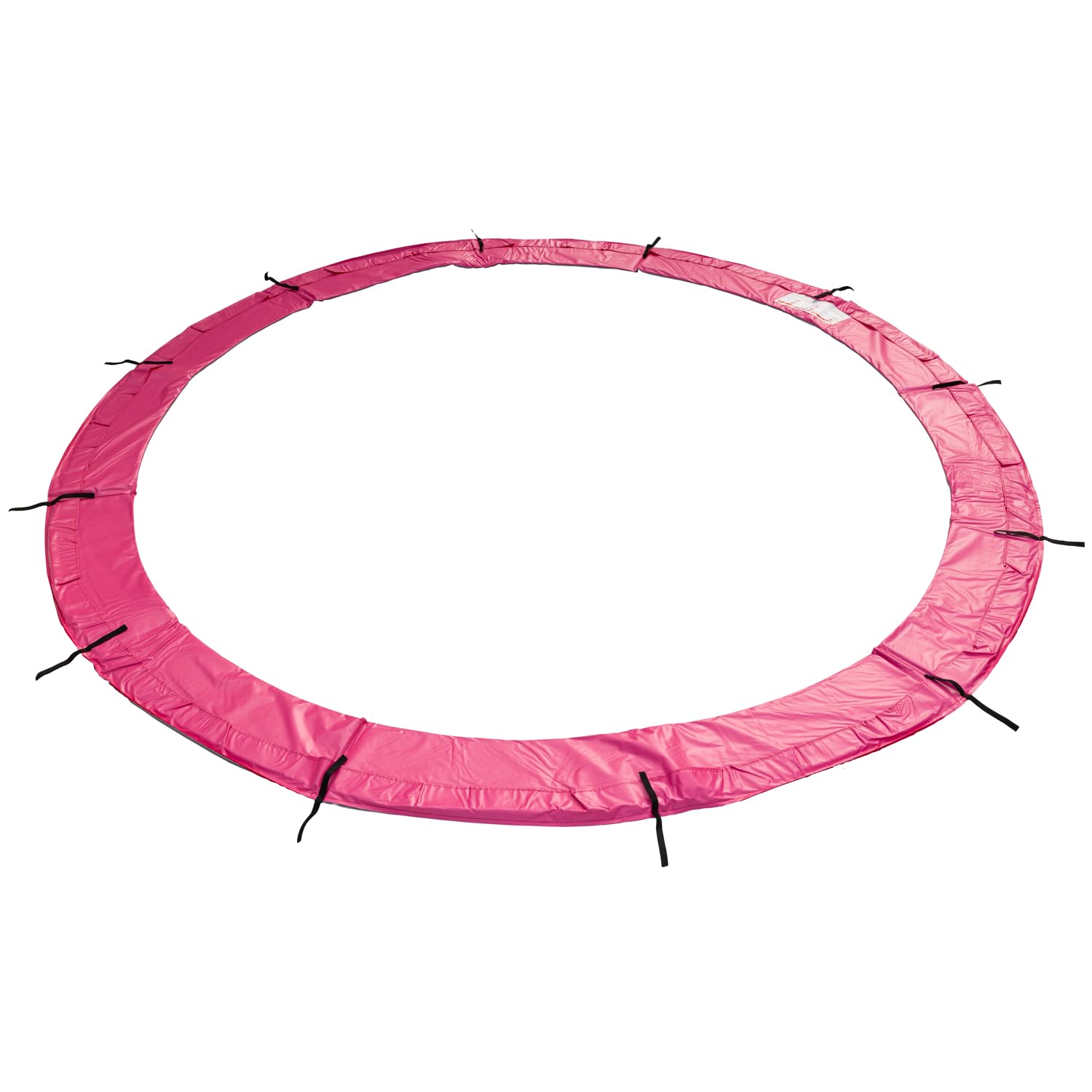 Matelas de Protection réversible pour Trampoline Ø370cm Perth - Gris réversible Rose - Installation Facile Attaches Auto-agrippantes