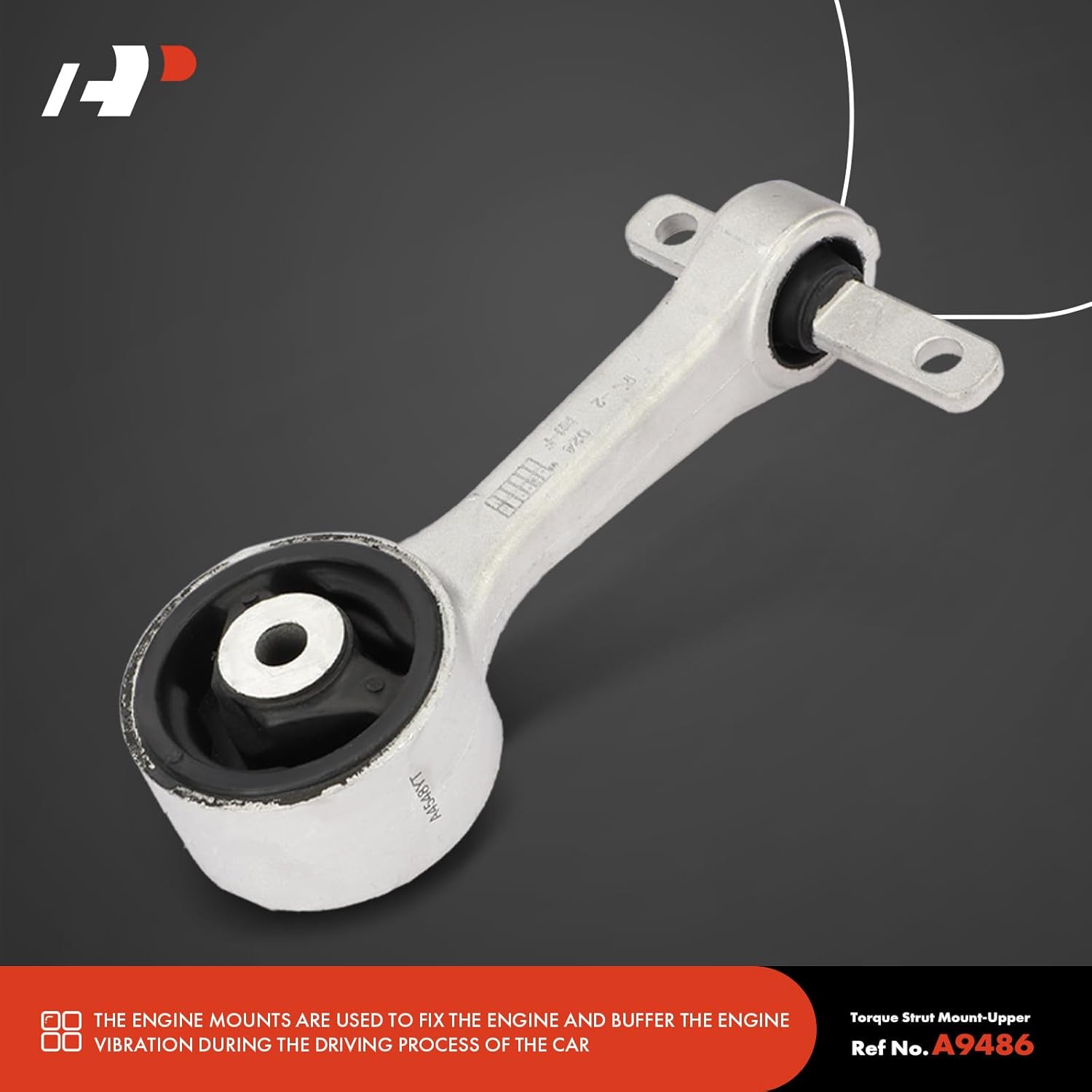 A-Premium Front Upper and Lower Torque Strut Mount Kit Compatible with Honda Civic 2006-2011 1.8L, Manual Transmission, 2-PC Set, Replace# 50880SNAA02, 50890SNAA02