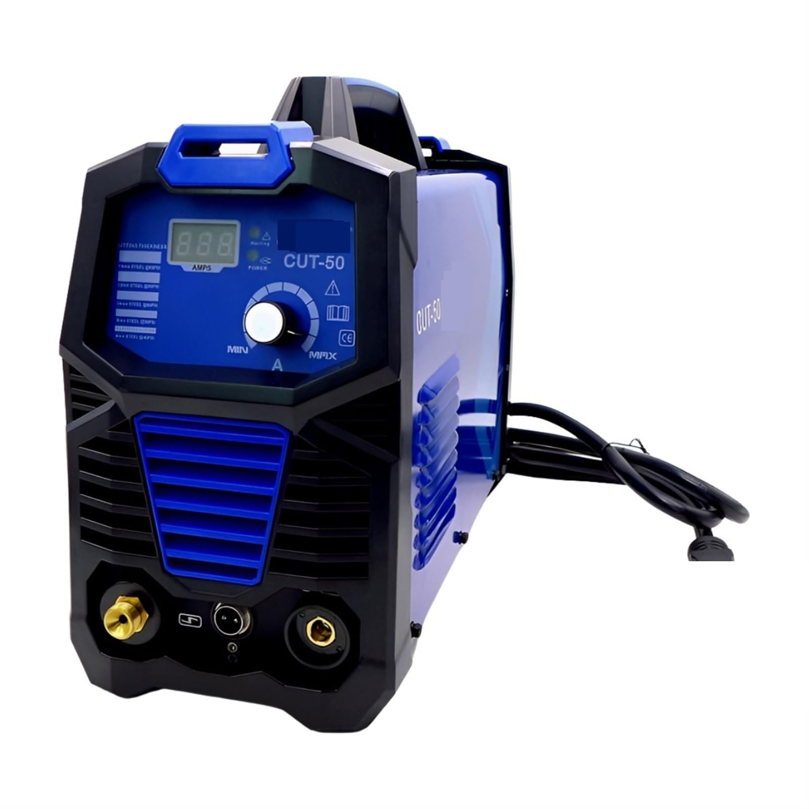 Ulsfvgaxrtk One Color Plasma Cutter, Cut50 Air Plasma Cutter 110 220 Dual Voltage High Frequency Inverter Cutting Machine Industrial Metal