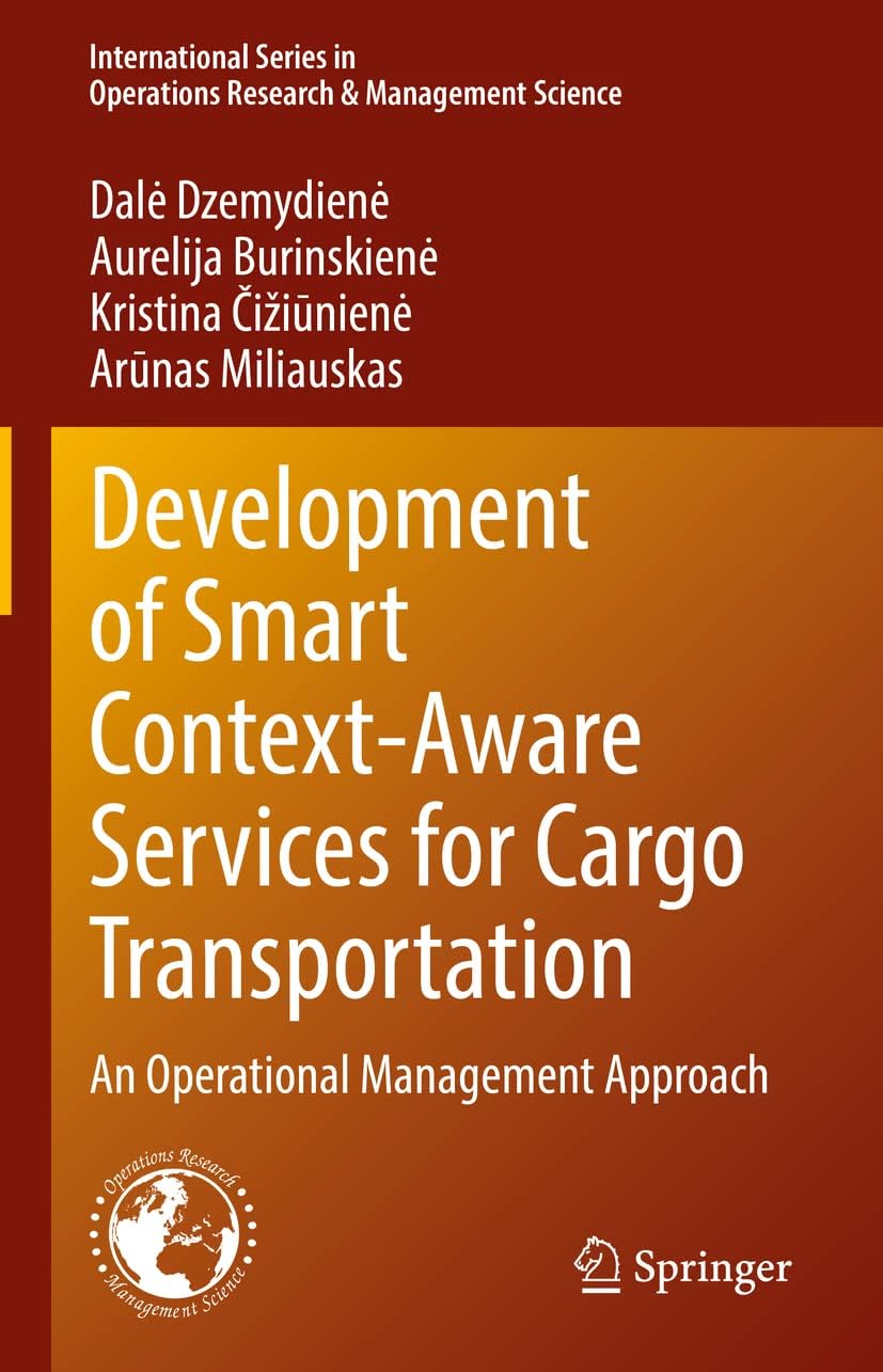 Development of Smart Context-Aware Services for Cargo Transportation: An Operational Management Approach