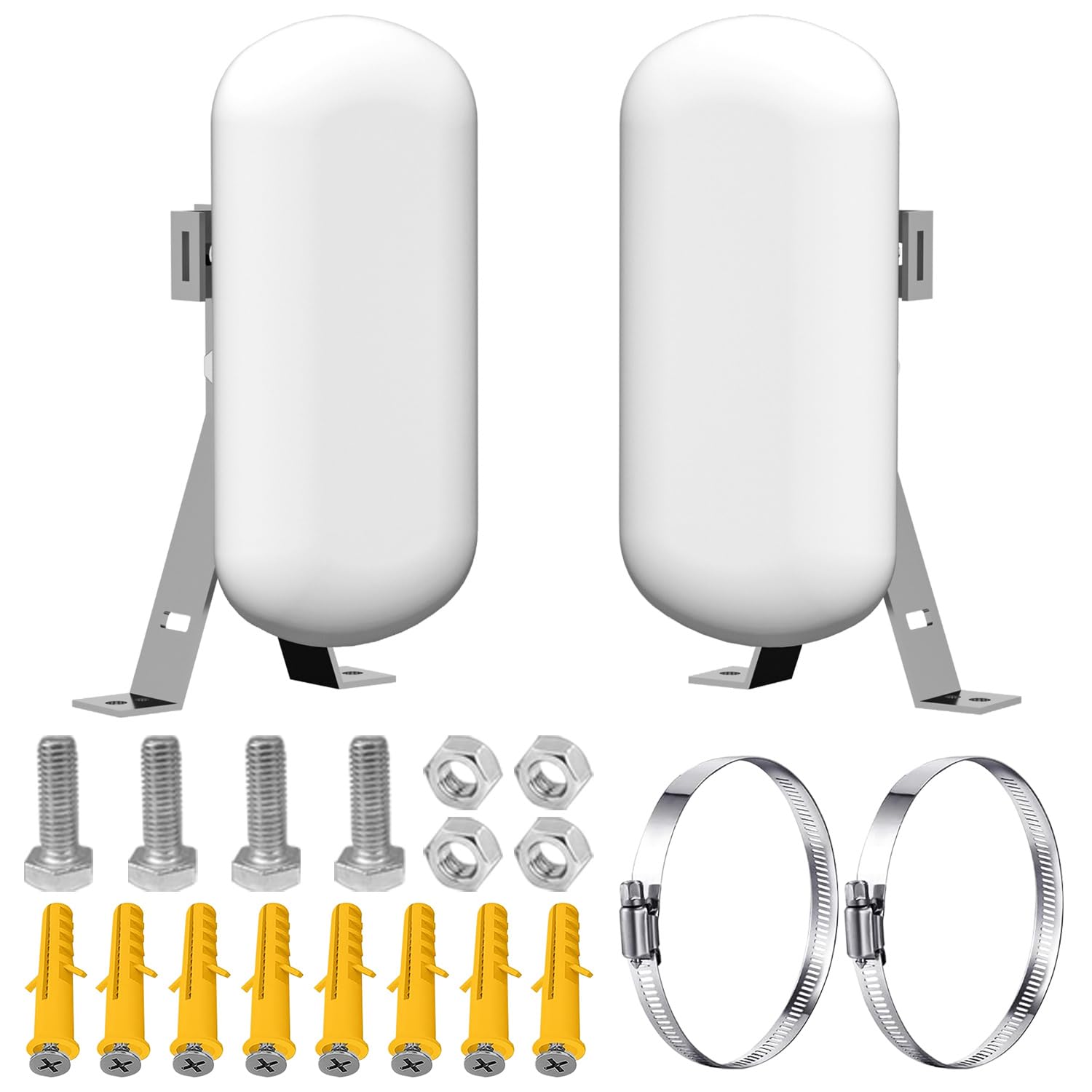 Point to Point/Multipoint Wireless Bridge Outdoor with Bracket Mount, Starlink WiFi Extender, IP65 Waterproof, 5.8GHz with 14dBi Antenna,Extend WiFi to Outdoorbulidings, 2 Pack