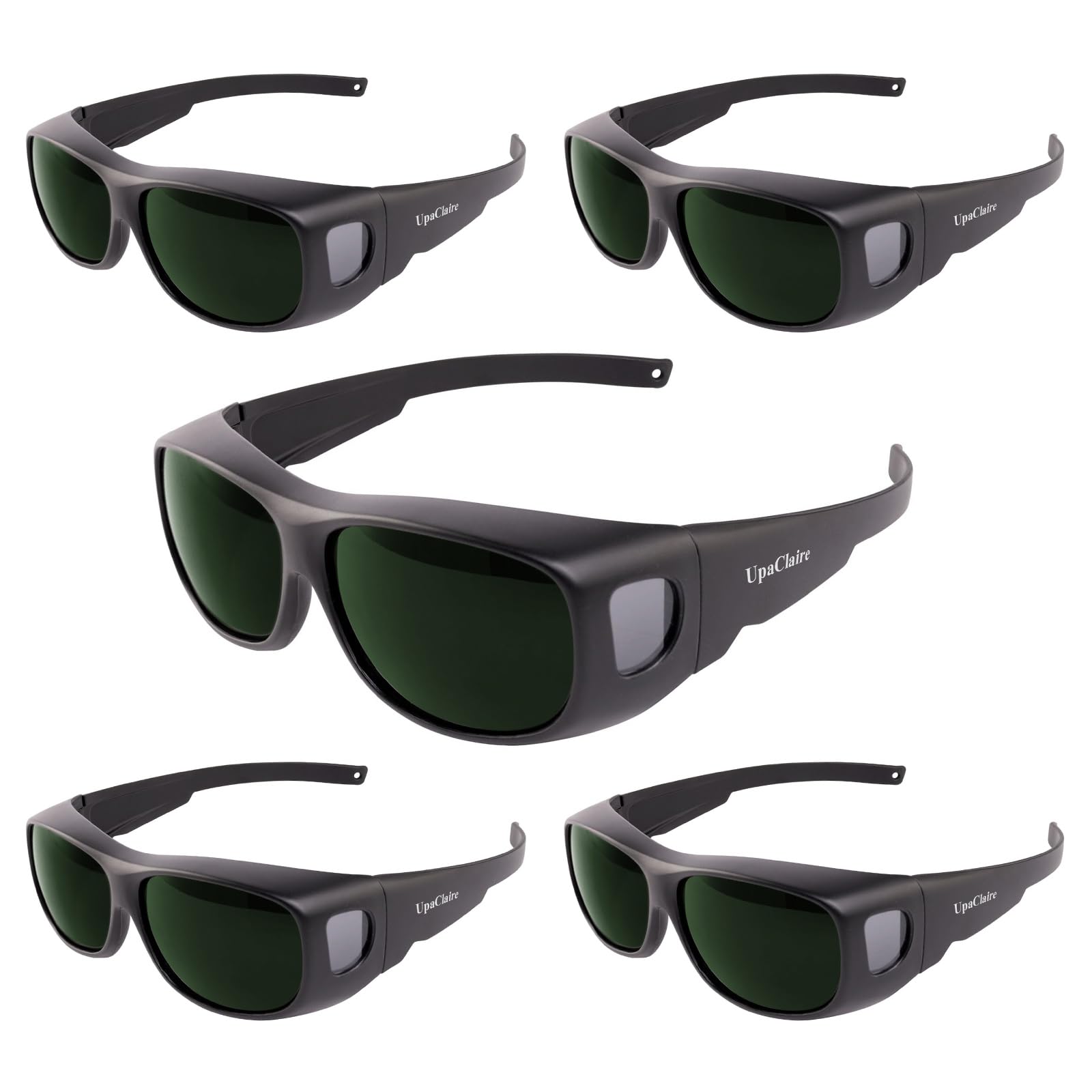 UpaClaire IPL Laser Safety Glasses 200nm-2000nm Protective Goggles Anti-Fog UV400 Protection OD5+ For Ipl Pulsed Light Hair Removal Beauty Therapy 5Pcs