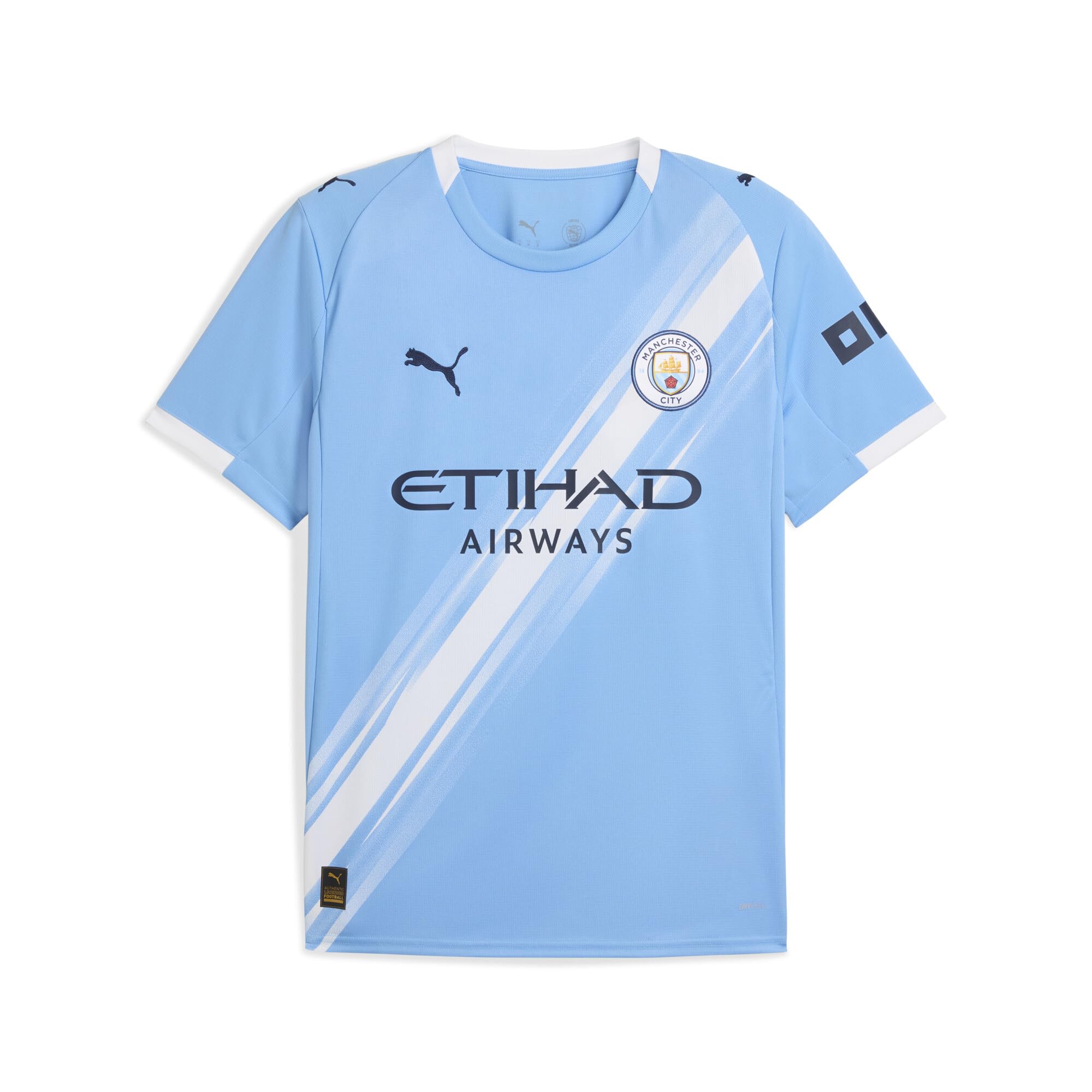 Puma Manchester City FC Maillot Domicile pour Hommes 25/​26, Bleu (Team Light Blue x White), L