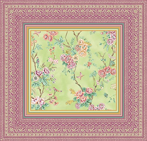 Bassetti TISCHDECKE, Baumwolle, GRÜN, 110x110