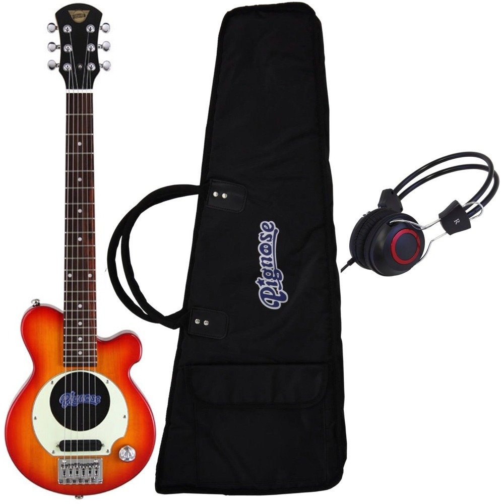 【美品】PIGNOSE ピグノーズ PGG-200 アンプ内蔵ギター Amazon | 【ヘッドホン付】Pignose ピグノーズ PGG-200 BK