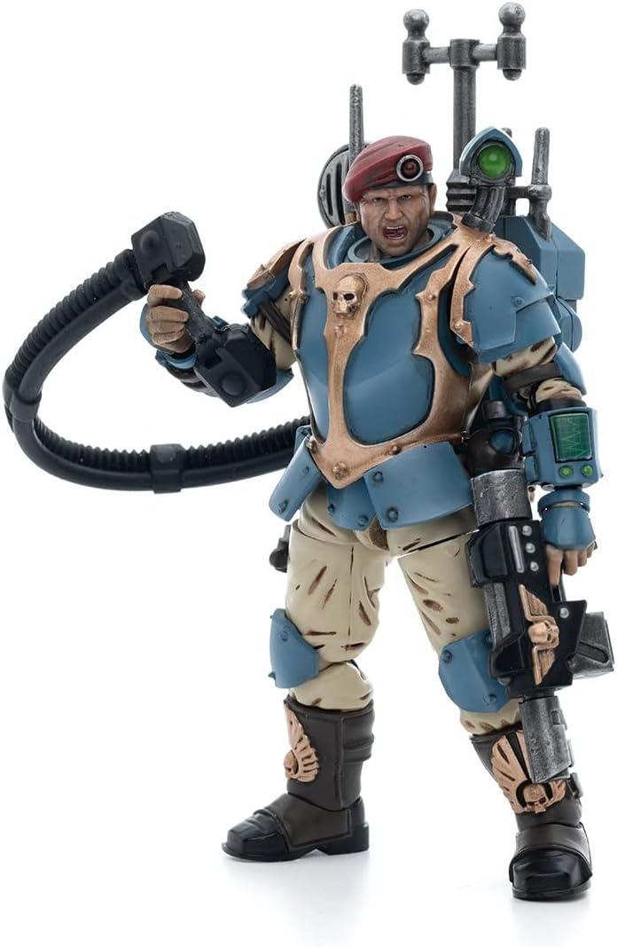 JoyToy Warhammer 40K: Astra Militarum Tempestus Scions Command Squad Vox Operator 1:18 Scale Figure