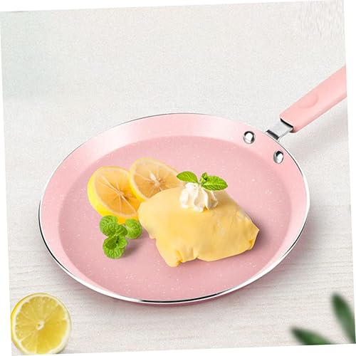 Miniatura 4 de BESTYASH Sartén médica de aluminio antiadherente portátil para crepes, huevos y panqueques, utensilios de cocina domésticos con diseño de asa, fácil