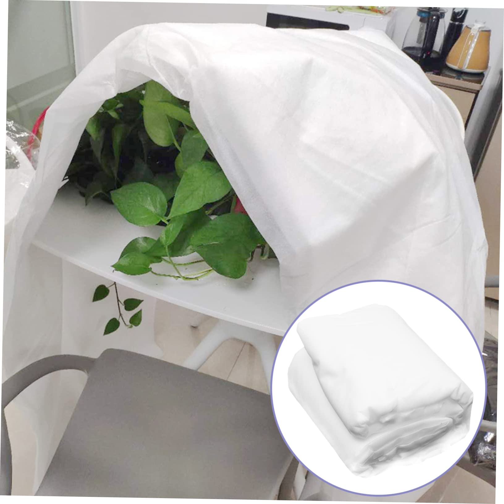 BESPORTBLE Telo Protettivo per Piante Invernali Copertura Tessuto Non Tessuto per Proteggere Arbusti e Giardino dal Freddo Accessorio per Giardinaggio