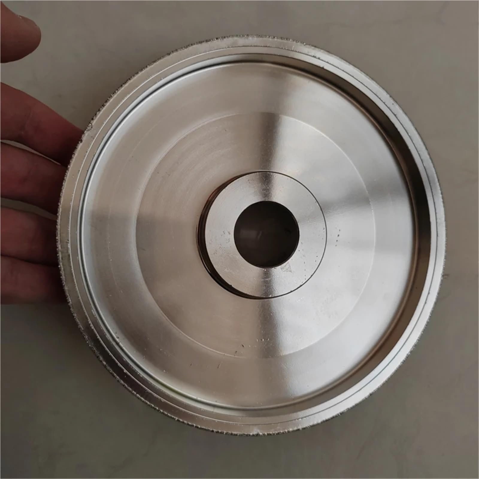 Diamentowa Tarcza Szlifierska Garnkowa, 6-calowa Polerska 150 Mm X 25 Do Szlifowania Biżuterii, Lapidarium I Precyzyjnego(60Grit)
