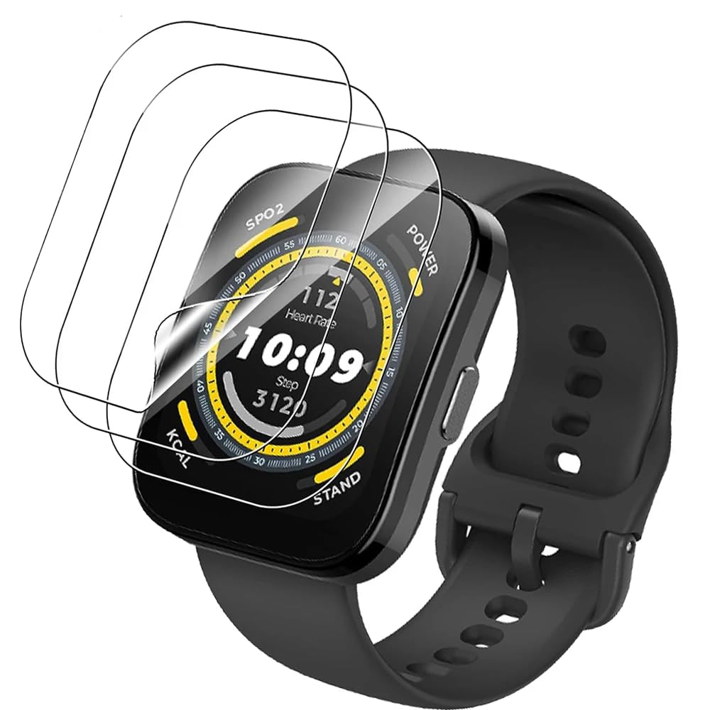 5pcs Película hidrogel para Amazfit Bip 5 1.91" | Reloj inteligente HD transparente flexible TPU película de gel protectora [sensible al tacto] Protector de Pantalla