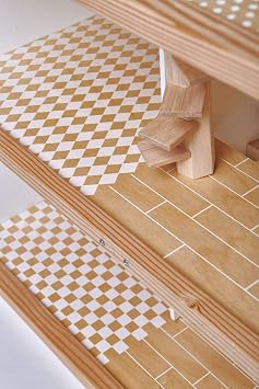 Tender Leaf Toys - Dovetail House - Large Luxury 27.36 Tall 3 Story Doll House with 6 Rooms - Gender-Neutral Dollhouse - Encourage Creative and Imaginative Fun Play for Children - Age 3+