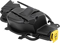 Vista 341 de TRQ Botella de desbordamiento del tanque de expansión del depósito de refrigerante del radiador compatible con Porsche Macan 2015-2018